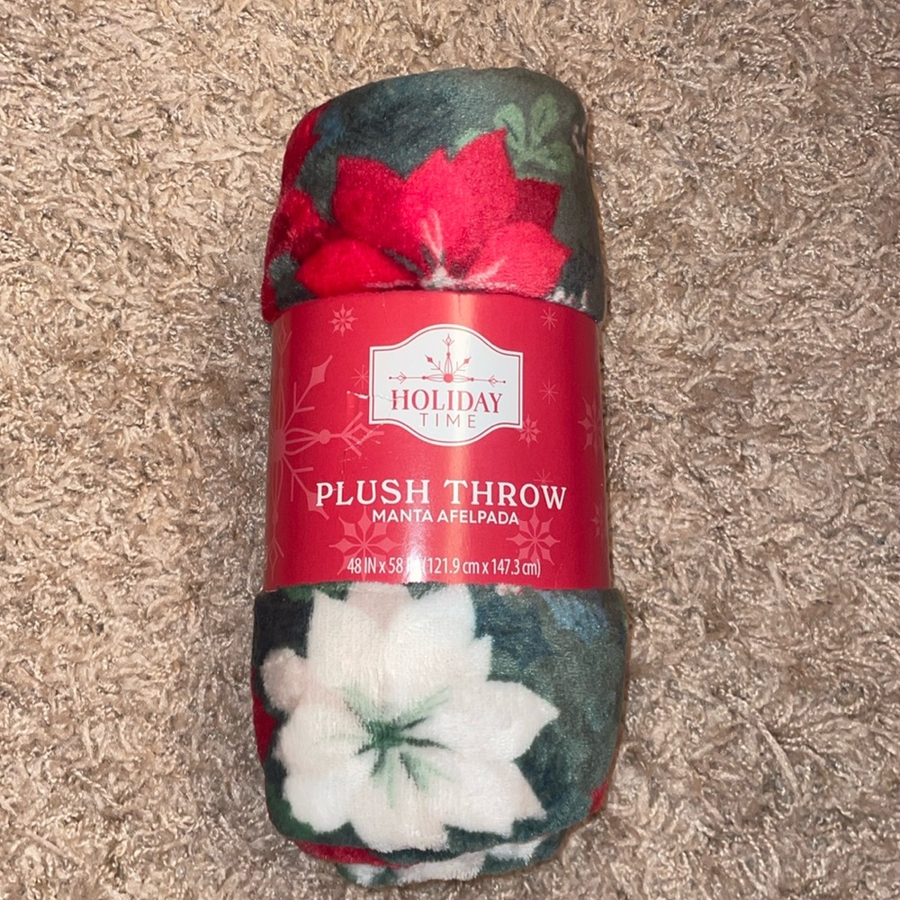 Christmas Plush Throw